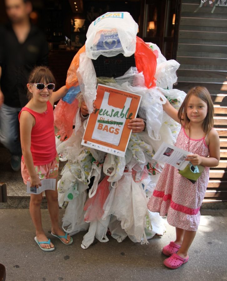 plastic bag ban advocacy and awareness-raising campaign