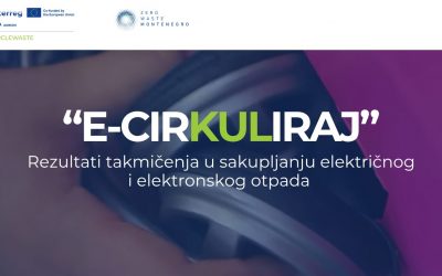 Rezultati takmičenja “E-cirKULiraj” u prikupljanju električnog i elektronskog otpada